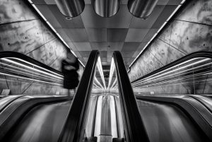 MD - 1399 Fotograf  Leif Alveen    Trianglen escalators 004  